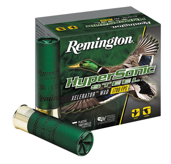 Remington Ammunition 26793 HyperSonic Steel 12Gauge 3.50" 1 3/8oz BBShot 25 Per Box/10 Case — view 1