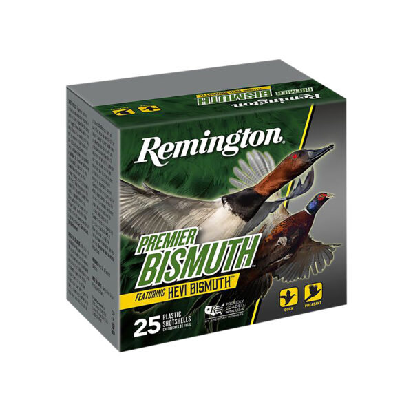Remington Ammunition R20501 Premier Bismuth  12Gauge 3" 1 3/8oz 5Shot 25 Per Box/10 Case — view 1