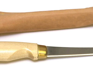 EC WOOD HANDLE FILLET KNIFE 4"SS