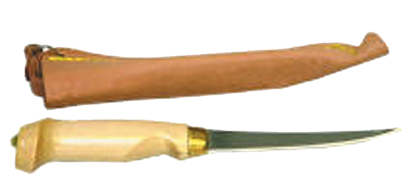 EC WOOD HANDLE FILLET KNIFE 6'SS — view 1