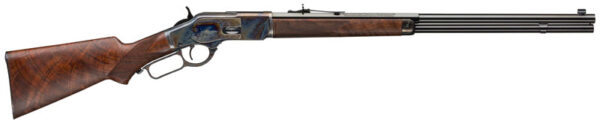 WINCHESTER MODEL 1873 DELUXE - SPORTER 45LC BLUED/WALNUT — view 1