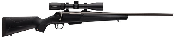 Winchester Guns 535737212 XPR Compact Scope Combo 243 Win 3+1 20" Black Perma-Cote Matte Black Synthetic Stock Right Hand (Full Size) Vortex Crossfire II 3-9x40mm No Sights — view 1