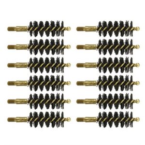 HEAVY WEIGHT BRUSH, NYLON, .50 CALIBER PISTOL, 12 PACK