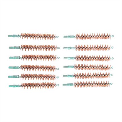 CHAMBER BRUSH, BRONZE, 9MM/.38 SPECIAL/.357 MAG, 12 PACK — view 1