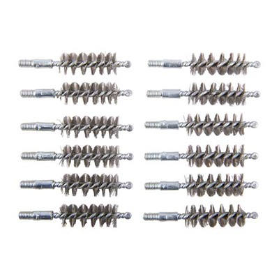 STANDARD LINE BRUSH, 10MM/.40/.41 CAL HANDGUN, SS, 12 PACK — view 1