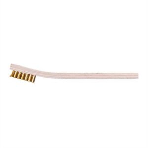 GUNSMITH HEAVY DUTY BRUSH, BRASS WIRE, STRAIGHT, 1 PACK
