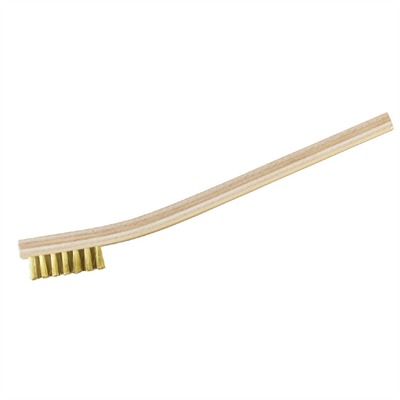 GUNSMITH HEAVY DUTY BRUSH, BRASS WIRE, STRAIGHT, 6 PACK — view 1