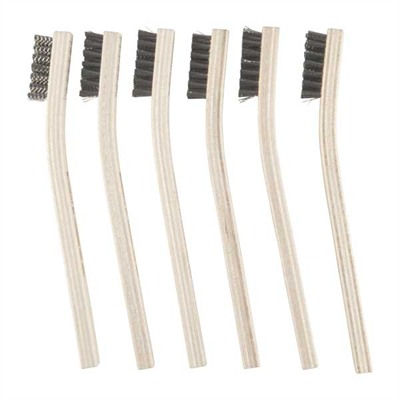 GUNSMITH HEAVY DUTY BRUSH, SS  WIRE, CRIMPLED, 6 PACK — view 1