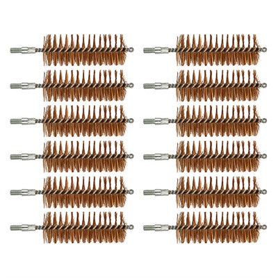 CHAMBER BRUSH, BRONZE, 12 GAUGE, 8-32 THREAD, 12 PACK — view 1