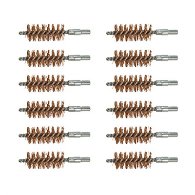 DOUBLE-TUFF BRONZE PISTOL BRUSH 50 CALIBER 12 PACK — view 1