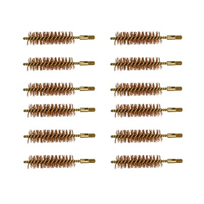 DOUBLE-TUFF BRONZE RIFLE BRUSH 54 CALIBER 12 PACK — view 1