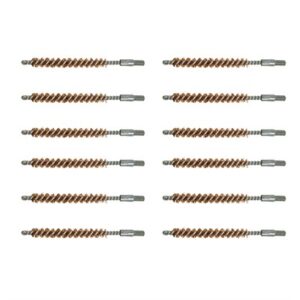 DOUBLE-TUFF BRONZE RIFLE BRUSH 6MM 12 PACK