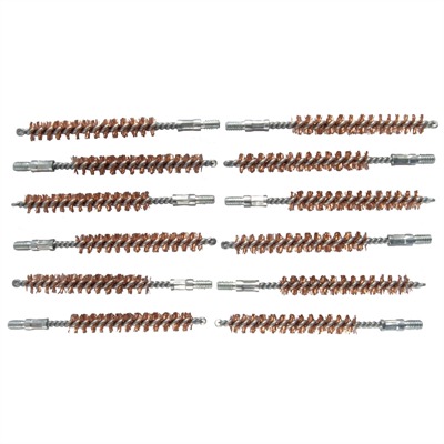 DOUBLE-TUFF BRONZE RIFLE BRUSH 30 CALIBER 12 PACK — view 1