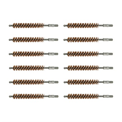 DOUBLE-TUFF BRONZE RIFLE BRUSH 8MM 12 PACK — view 1