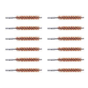DOUBLE-TUFF BRONZE RIFLE BRUSH 338 CALIBER 12 PACK