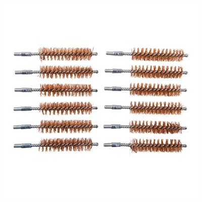 DOUBLE-TUFF BRONZE RIFLE BRUSH 50 CALIBER 12 PACK — view 1