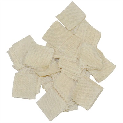 HEAVY DUTY SQUARE COTTON PATCHES, .875''/.17/.20 CAL, 1000 PK — view 1