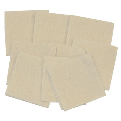 HEAVY DUTY SQUARE COTTON PATCHES, 2.5'' .35CAL/20 GA, 1000 PK — view 1