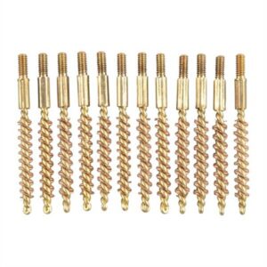 SPECIAL LINE BRASS RIFLE BRUSH 17 CALIBER 5-40 TPI 12 PACK