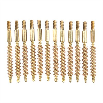 SPECIAL LINE BRASS RIFLE BRUSH 17 CALIBER 5-40 TPI 12 PACK — view 1