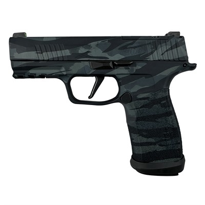 P365-XMACRO TACOPS 9MM 3.7''BBL (4)17RD BLACK MULTI CAMO — view 1