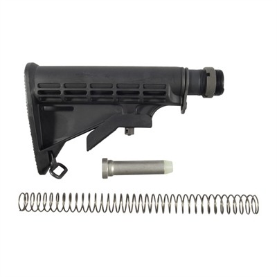 BRN AR-15 MIL-SPEC COLLAPSIBLE STOCK ASSEMBLY BLACK — view 1