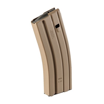 AR-15 223/5.56MM 30 ROUND MAGAZINE, ALUMINUM, TAN — view 1
