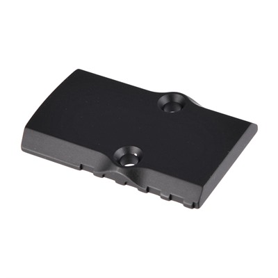 BRN RMR SLIDE COVER PLATE FOR GLOCK 20/21, ALUMINUM, BLACK — view 1