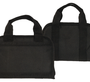 TOC TACTICAL PISTOL CASE - 11" BLACK W/MAGAZINE POCKETS