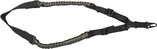 TOC TACTICAL PARACORD SLING - SINGLE POINT BLACK/GREEN — view 1