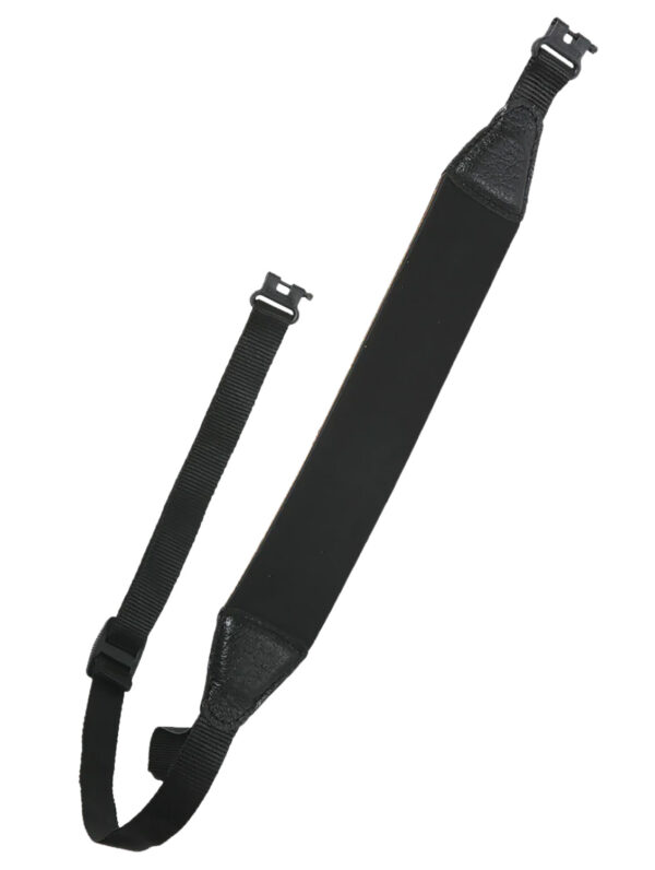 Outdoor Connection NDS90063 Elite Sling Black Leather/Neoprene Adjustable Rifle/Shotgun — view 1