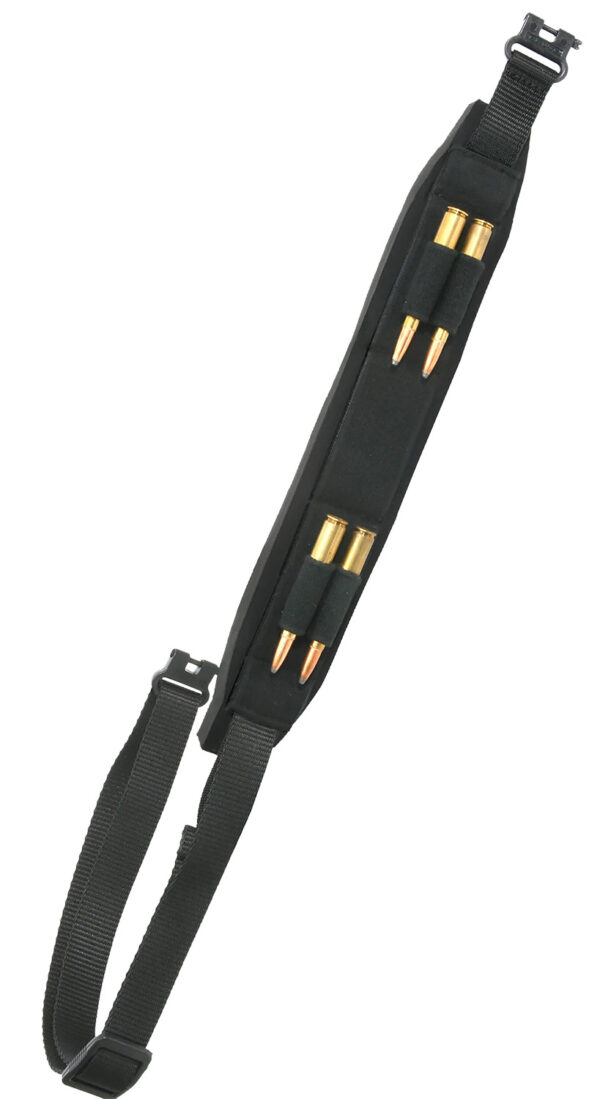 Outdoor Connection NDMB90142 Neo Magnum Sling Black Neoprene Adjustable Rifle/Shotgun