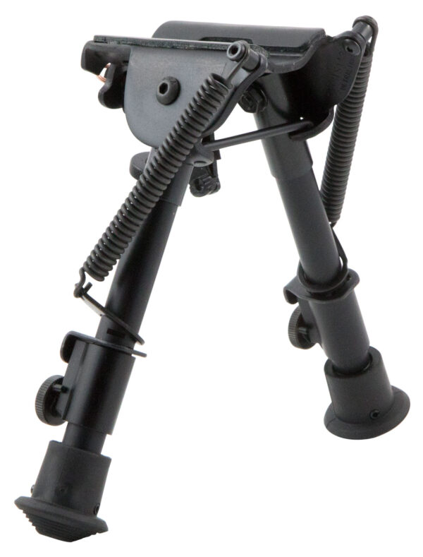 Harris Bipods BR1A2 Non-Swivel BR Bipod Black 6-9" Steel/Aluminum — view 1