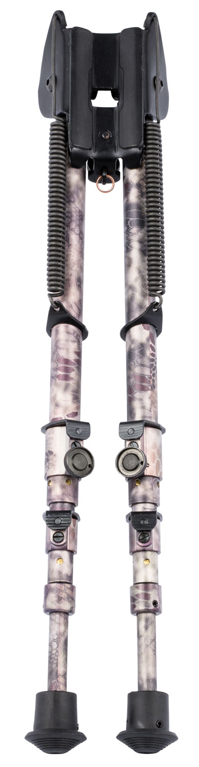Harris Bipods 25C Non-Swivel 25C Swivel Stud, 13.50"-27", Kryptek Highlander Steel/Aluminum, Rubber Feet — view 1