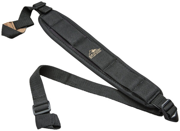 Butler Creek 80023 Comfort Stretch Shotgun Sling Black Neoprene w/Non-Slip Grippers 2.50" Wide Adjustable Design — view 1