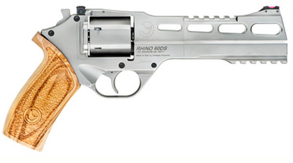 CHI RHINO 60DS 357 NICKEL 6" 6RD — view 1
