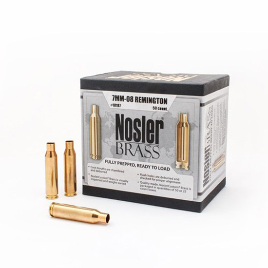 NOS BRASS 7MM-08 50/2 — view 1