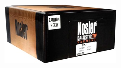 NOSLER BULLETS 22 CAL .224 - 50GR BALLISTIC TIP 1000CT — view 1