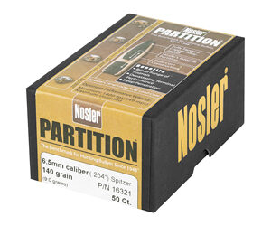 NOSLER 6.5MM 140GR SP PARTITION 50CT — view 3