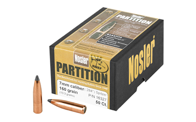 NOSLER 7MM 160GR SP PARTITION 50CT — view 1