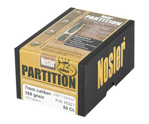 NOSLER 7MM 160GR SP PARTITION 50CT — view 3