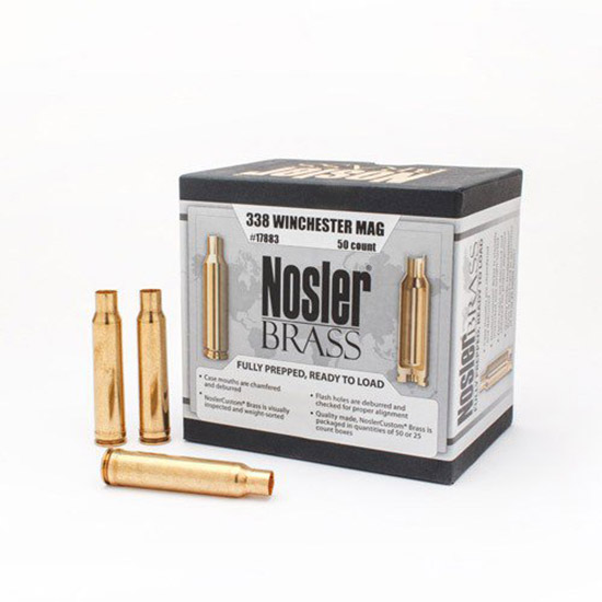 NOS BRASS 338WIN 50/2 — view 1