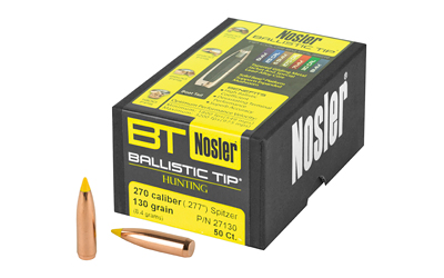 NOSLER 270 CAL 130GR 50CT — view 1