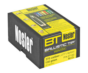 NOSLER 270 CAL 130GR 50CT — view 2