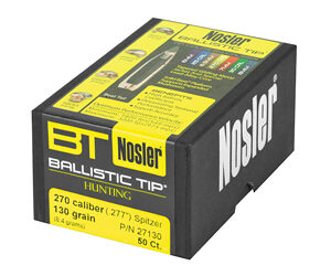 NOSLER 270 CAL 130GR 50CT — view 3