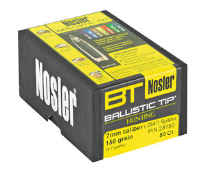 NOSLER 7MM 150GR BALLISTIC TIP 50CT — view 2