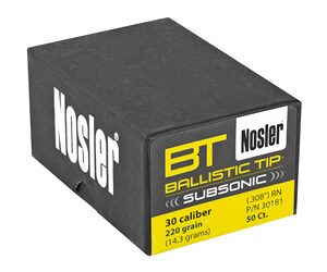 NOSLER 30 CAL 220GR 50CT — view 2