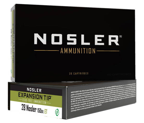 Nosler 40039 E-Tip  28Nosler 150gr E Tip Lead Free 20 Per Box/10 Case — view 1