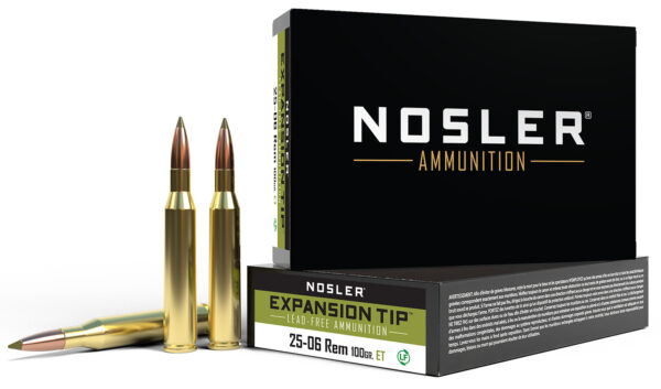 Nosler 40238 E-Tip  25-06Rem 100gr E Tip Lead Free 20 Per Box/10 Case — view 1