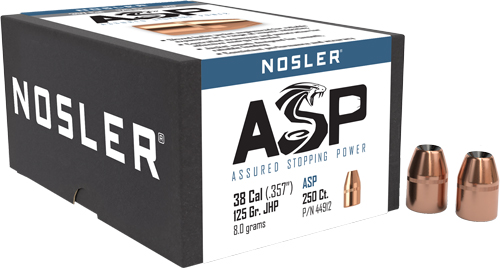 NOSLER BULLETS 38 .357 - 125GR JHP 250CT — view 1